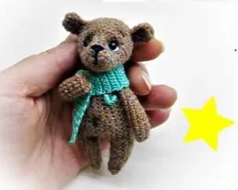 [malupasy_brooch] Медвежонок (Марина Филиппова)