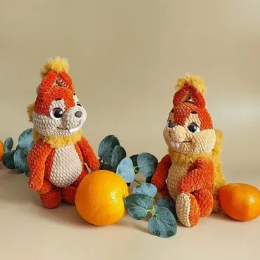 [patternlekatoys] Белочка (Елена Абросимова)