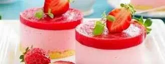 Муссовое фитнес-пирожное клубника-базилик (Алина Ахмадиева)