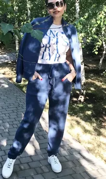 Брюки к прогулочному костюму (roxfox_knitting)