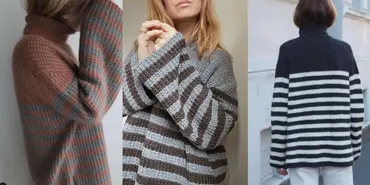 [Вяжи.ру] Свитер оверсайз Sweater no17 (My Favourite Things)