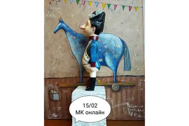 Стилизованная кукла из самоотвердевающих пластиков Наполеон (Светлана Полунина)