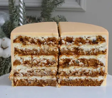 Торт Морковный с карамелью  (Дарья Семененко)