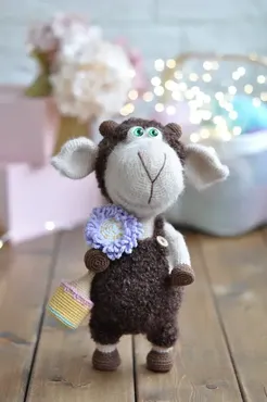 [petellka_toy] Барашек Моня (Татьяна Высоцкая)