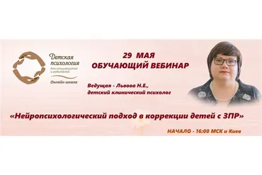 [Детская психология] Нейропсихологический подход в коррекции детей с ЗПР (Наталья Львова)