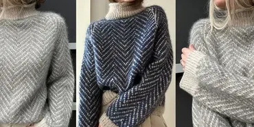 [Вяжи.ру] Жаккардовый свитер оверсайз Obba (Aegyoknit)