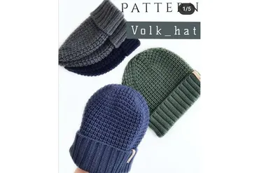 Шапка Volk_hat (snegavik_knit)