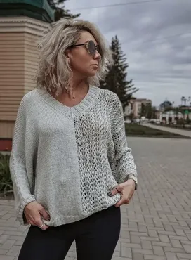 Пуловер Duo (nataknitwear)