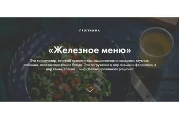 Железное меню (Ксения Машкина)
