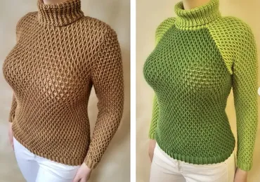 Свитер Арабеска (martes_crochet)