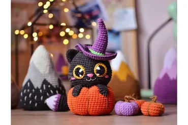 Котик в тыкве (Татьяна Лысенко)