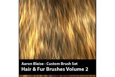 Кисти для фотошоп. Волосы, мех / Custom Photoshop Brushes. Directional Hair, Fur (Аарон Блейз)