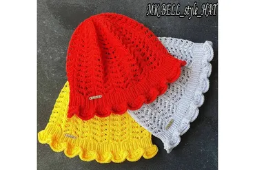 Панама из хлопка Bell style hat (raulia_knit)