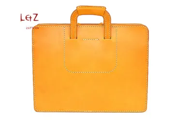 [LetZ pattern] Кожаный брифкейс, модель BDQ-25