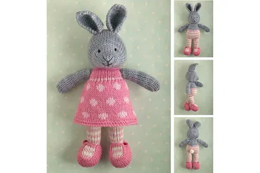Зайчик в платье в горошек (Julie Williams)