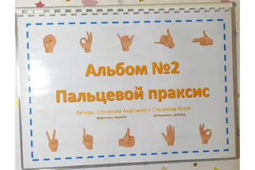 [LogoPosobiya] Пальцевой праксис. Альбом №2 (Анастасия Степанова, Юлия Степанова)