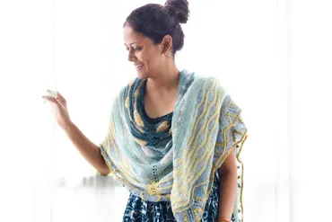 Шаль Sabr (Nidhi Kansal)