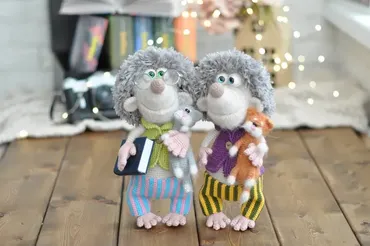 [petellka_toy] Еж Ванька (Татьяна Высоцкая)