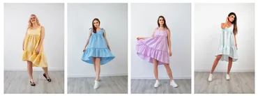 Сарафан «Зефирка». Все размеры на рост 170 (Элина Патыкова)
