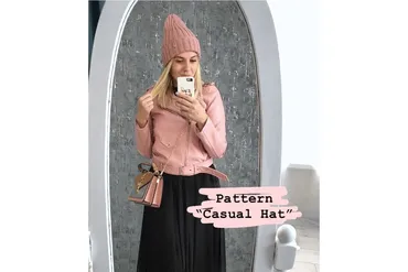 Шапка Casual hat (Анастасия Прийма)