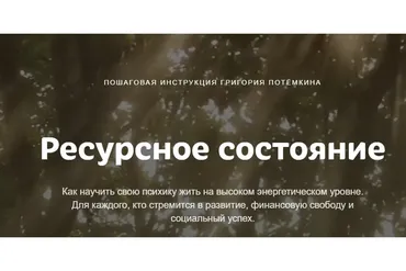 Ресурсное состояние. Тариф Стандарт (Григорий Потёмкин)
