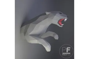 [PolyFish- papercraft] Пантера (Евгений Рыбальченко)