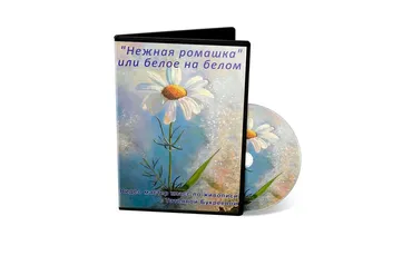 Нежная ромашка или белое на белом (Татьяна Букреева)