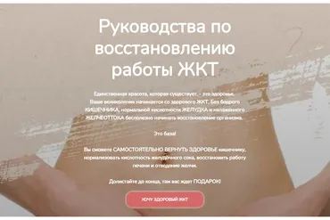 Руководства по восстановлению работы ЖКТ  (Катерина Форма)