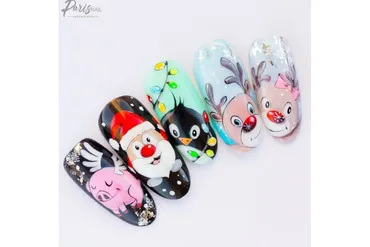 [ParisNail] Новогодняя сказка (Юлия Кузнецова)