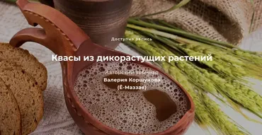 [Ё-Маззай] Квасы из дикорастущих растений (Валерий Коршунов)