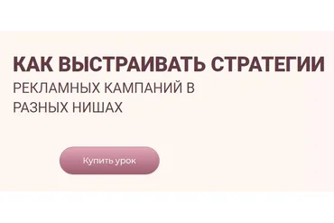 Как выстраивать стратегии рекламных кампаний в разных нишах (Лилия Жаркова)