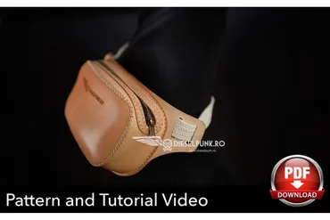 [DieselpunkRo] Кожаная сумка «Fanny Pack»
