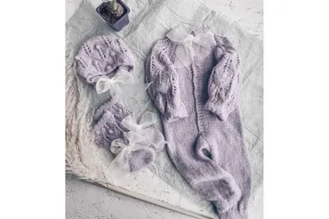 Комбинезон/Чепчик/Носки Lisa (lisa_baby.knit)