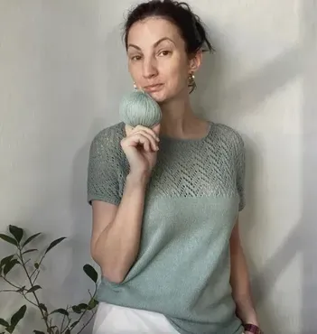 Топ twigstop (l.wang_knit)