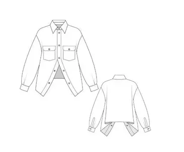 [LaForme] Рубашка 0514. Размер 40-54. Рост 170-176 (Софья Ерашевская)