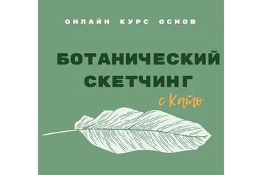 Ботанический скетчинг  (Като Иванникова)