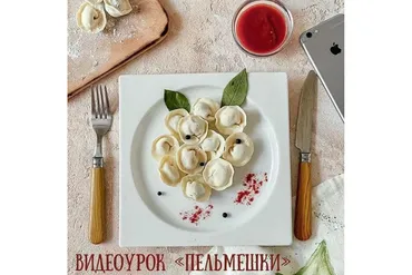 Пельмешки из пластичного шоколада с начинкой трюфель (Екатерина Завирюха)