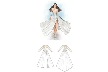 [Aurora Sew] Платье на основе боди (Анна Михайлова)