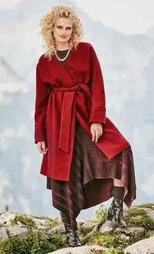 [Burda Style] Пальто №102. Выкройка из Burda № 1-2020