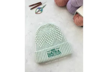 Шапка крючком Кристалл (aydo_lyubov_crochet)