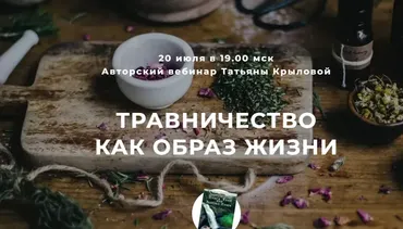 Травничество как образ жизни (Татьяна Крылова)