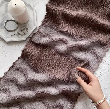 [shapetko_knitwear] Палантин Boho_chic (Елена Шапетько)
