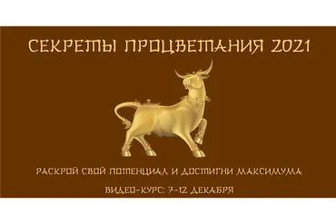 Секреты процветания 2021 (Юрий Сбитнев)