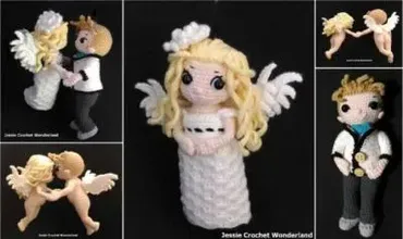 [jessie crochet wonderland] Влюбленные Ангелочки (Jessie Lin)