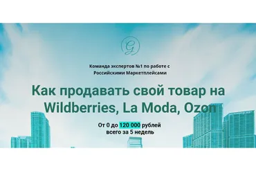 Russian Marketplace. Как продавать свой товар на Wildberries, La Moda, Ozon. Пакет Стартовый