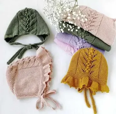 Мастер-класс: Вязаный чепчик Блум. Спицы (knitting.pattern)