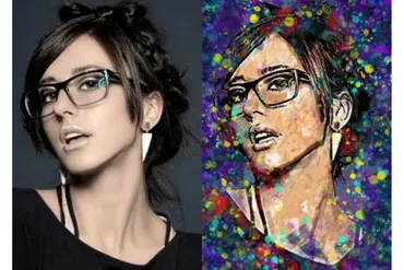 Женский портрет в Adobe Photoshop (Яна Истратова)