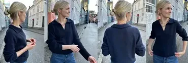 [Домоседка] Блуза Elisabeth (Petite knit)