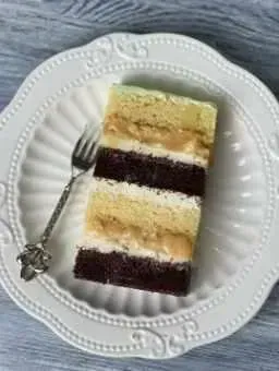 Торт «Банановый рай с карамелью» (kasadelika)