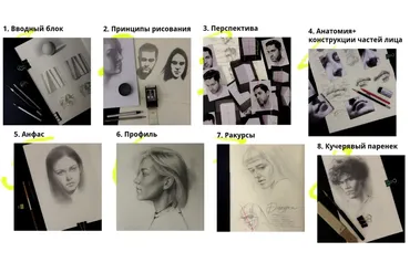 [13.School] Портрет карандашом NEW. Пакет Базовый (Полина Ишханова)